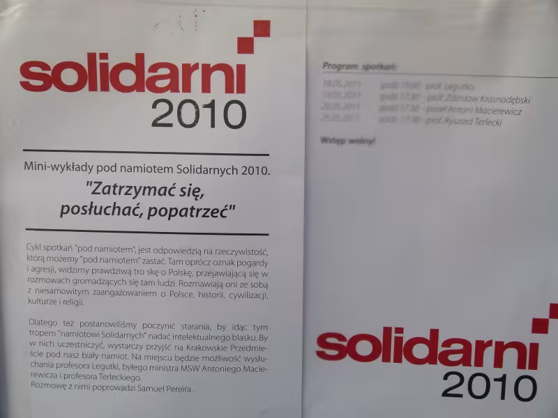 Namiot Solidarnych2010