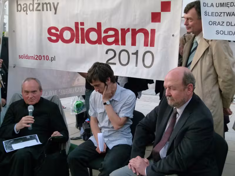 Pod namiotem Solidarnych2010