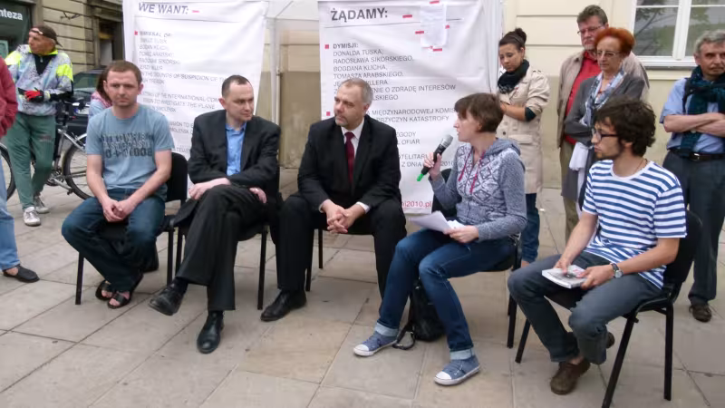 Pod namiotem Solidarnych2010