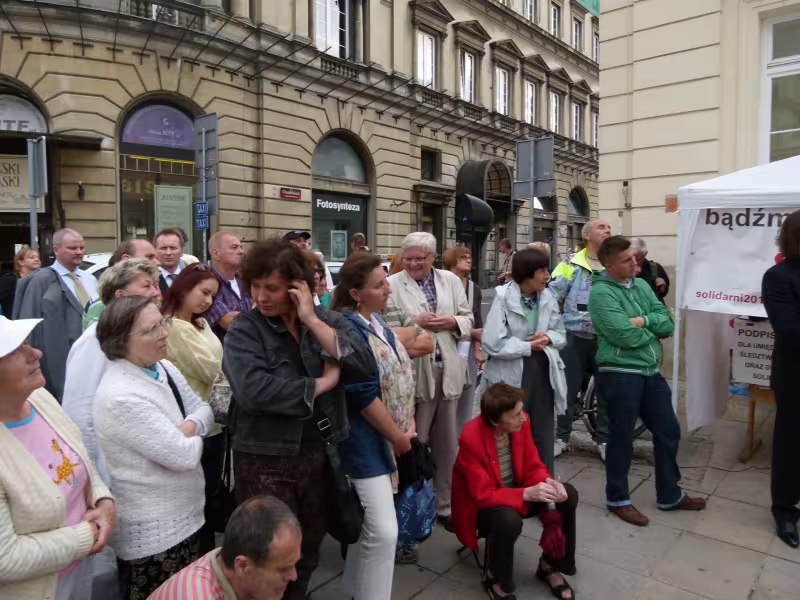 Pod namiotem Solidarnych2010