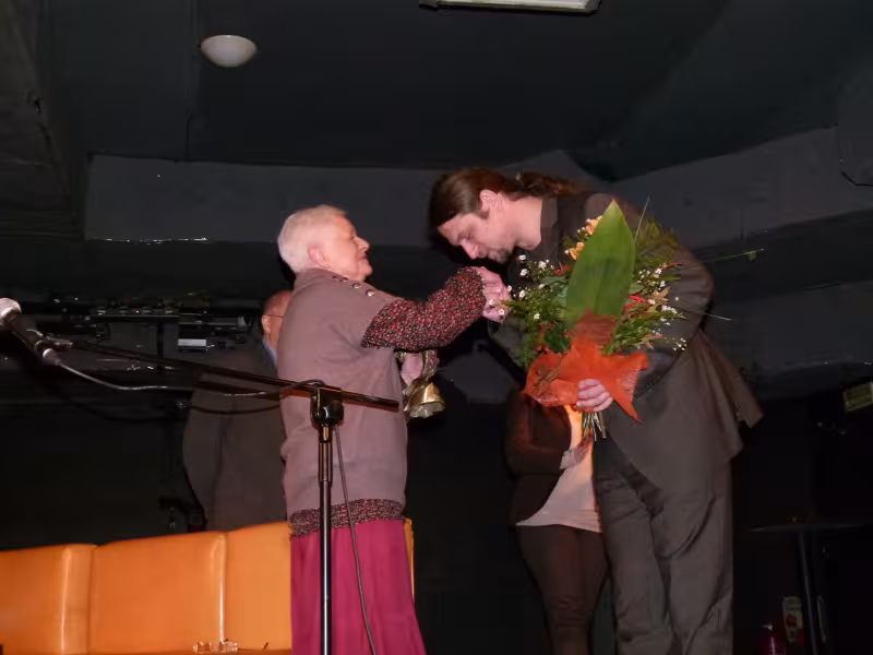 Krzysztof Feusette i Krystyna Grzybowska