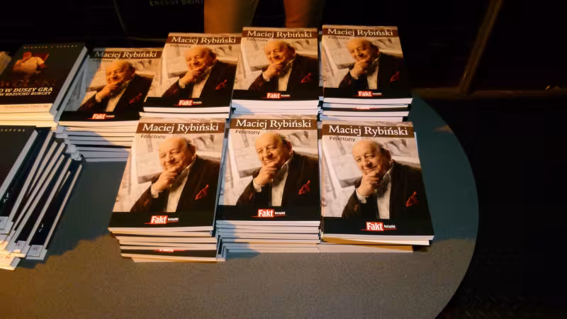 Książki Macieja Rybińskiego