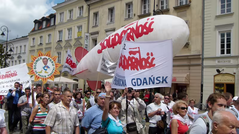 Manifestacja Solidarności