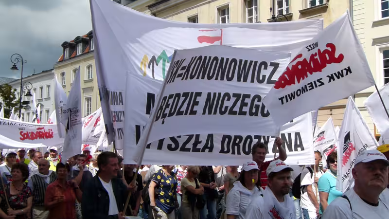 Manifestacja Solidarności