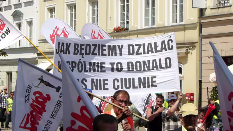 Manifestacja Solidarności
