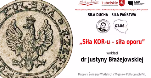 Embedded thumbnail for Dr Justyna Błażejowska - Siła KOR-u ‒ siła oporu
