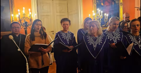 Embedded thumbnail for Chór Mariański w Kurii Krakowskiej