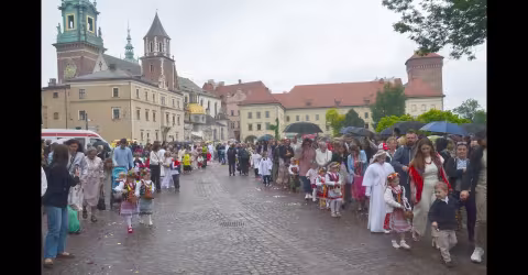 Embedded thumbnail for Centralna Procesja Bożego Ciała w Krakowie,  A.D. 2026