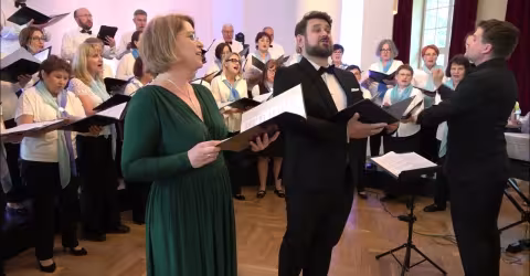 Embedded thumbnail for  Chór Mariański podbił Żegiestów-Zdrój