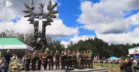 Embedded thumbnail for  W Domostawie pod Pomnikiem 'Rzeź Wołyńska’